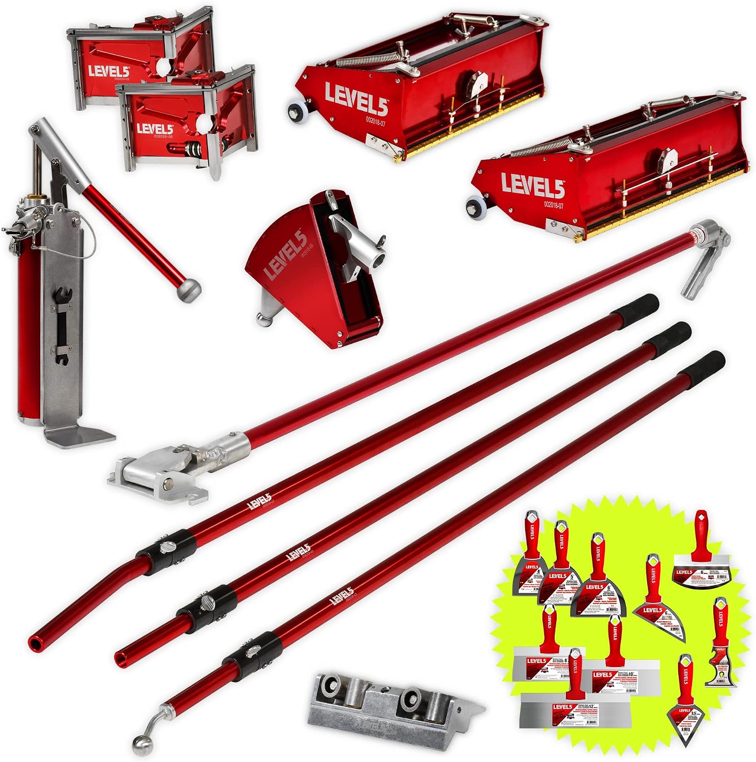 LEVEL5 レベル5 フラットボックス パテ 延長ハンドル 30~42inch LEVEL5 レベル5 フラットボックス パテ 延長ハンドル 30~42inch