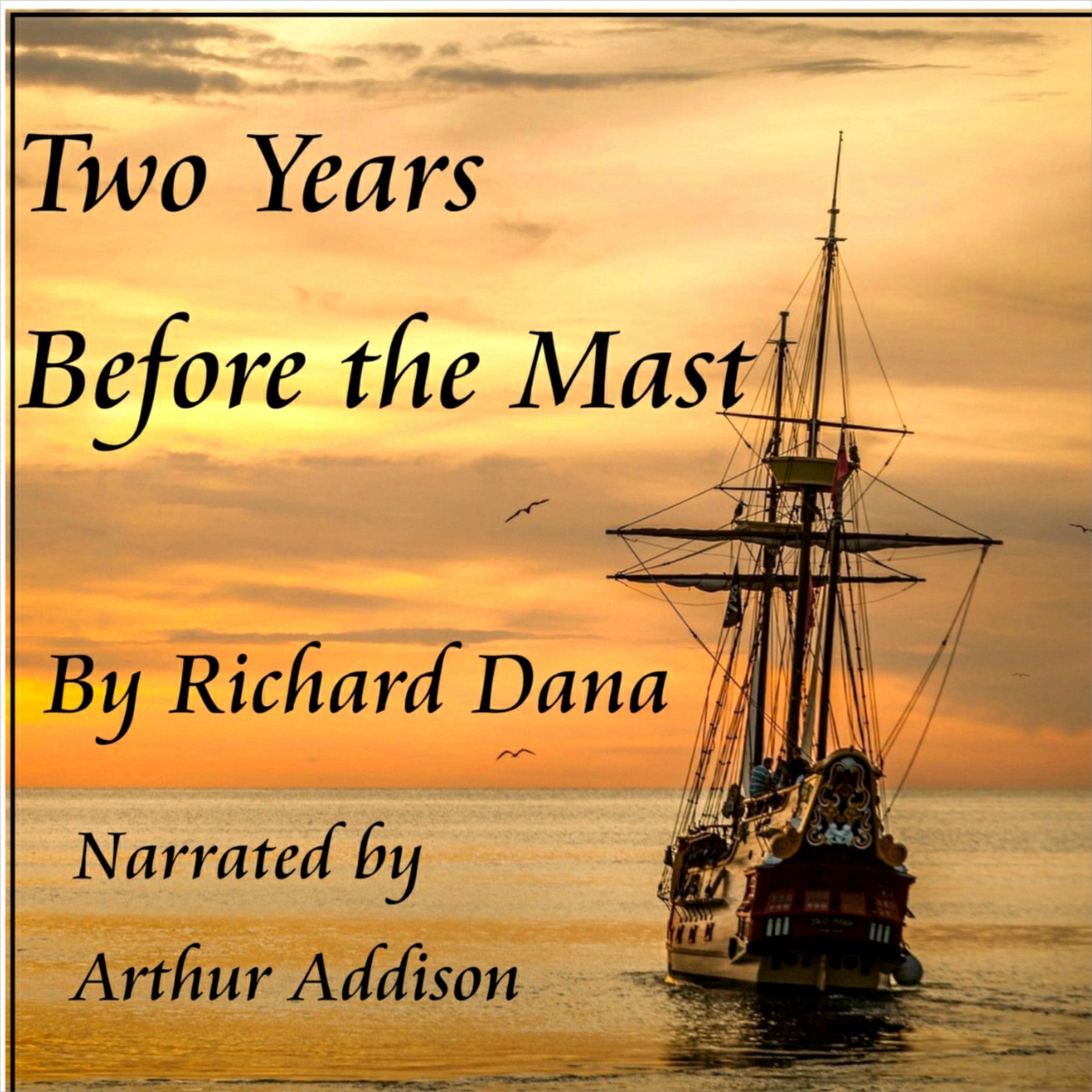 Cover art for Two Years Before the Mast