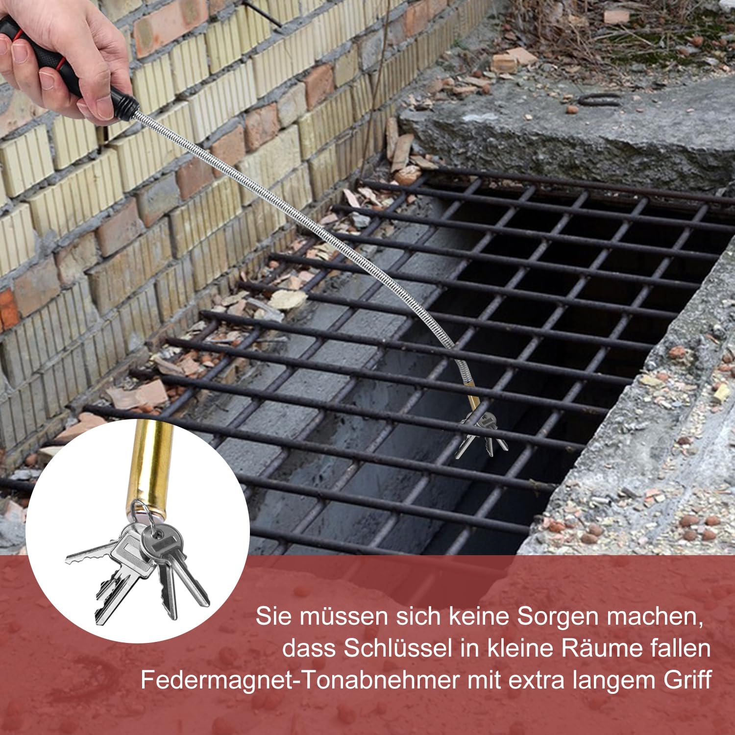 60CM Outil De Ramassage Magnétique Flexible, Outil De Ramassage Magnetique Flexible Outil De Ramassage Magnetique Puissant Aimant Telescopique Outil De Ramassage Magnetique Portable 84524499