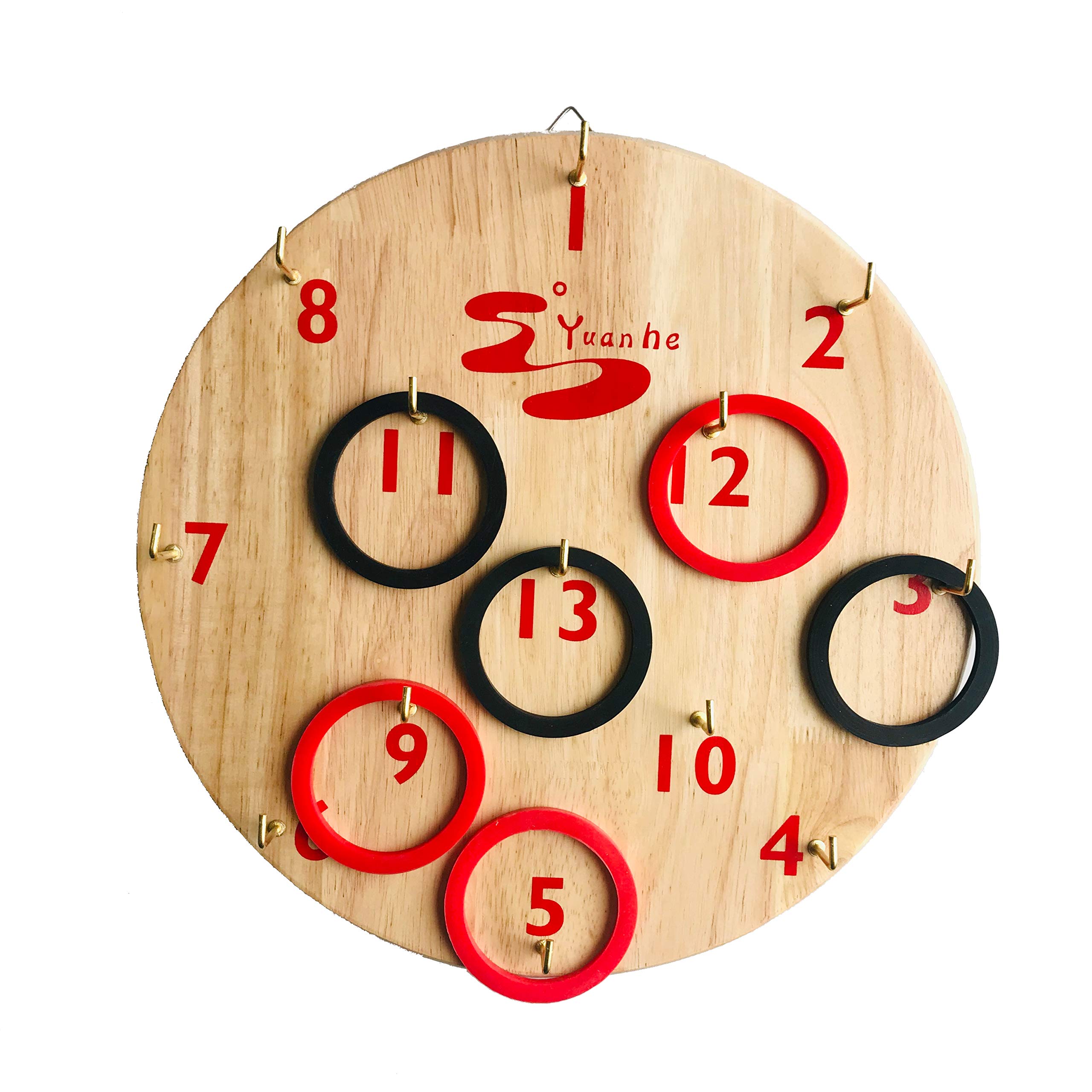 Buy Hookey Ring Toss Game Safer Than Darts, Just Hang it on a Wall