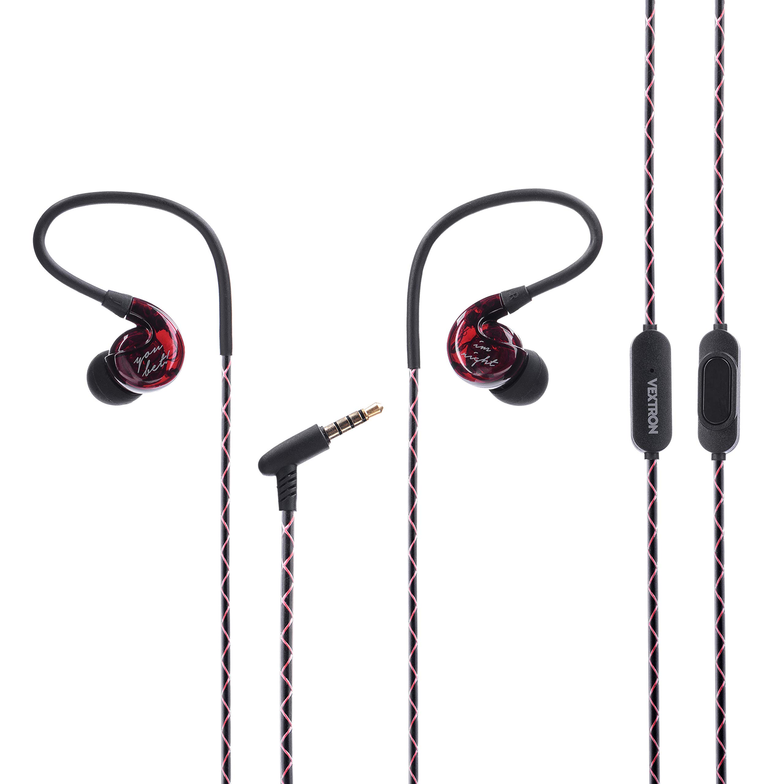 Vextron Frisk Sports Wired in-Ear Earphones (Red) discount deal