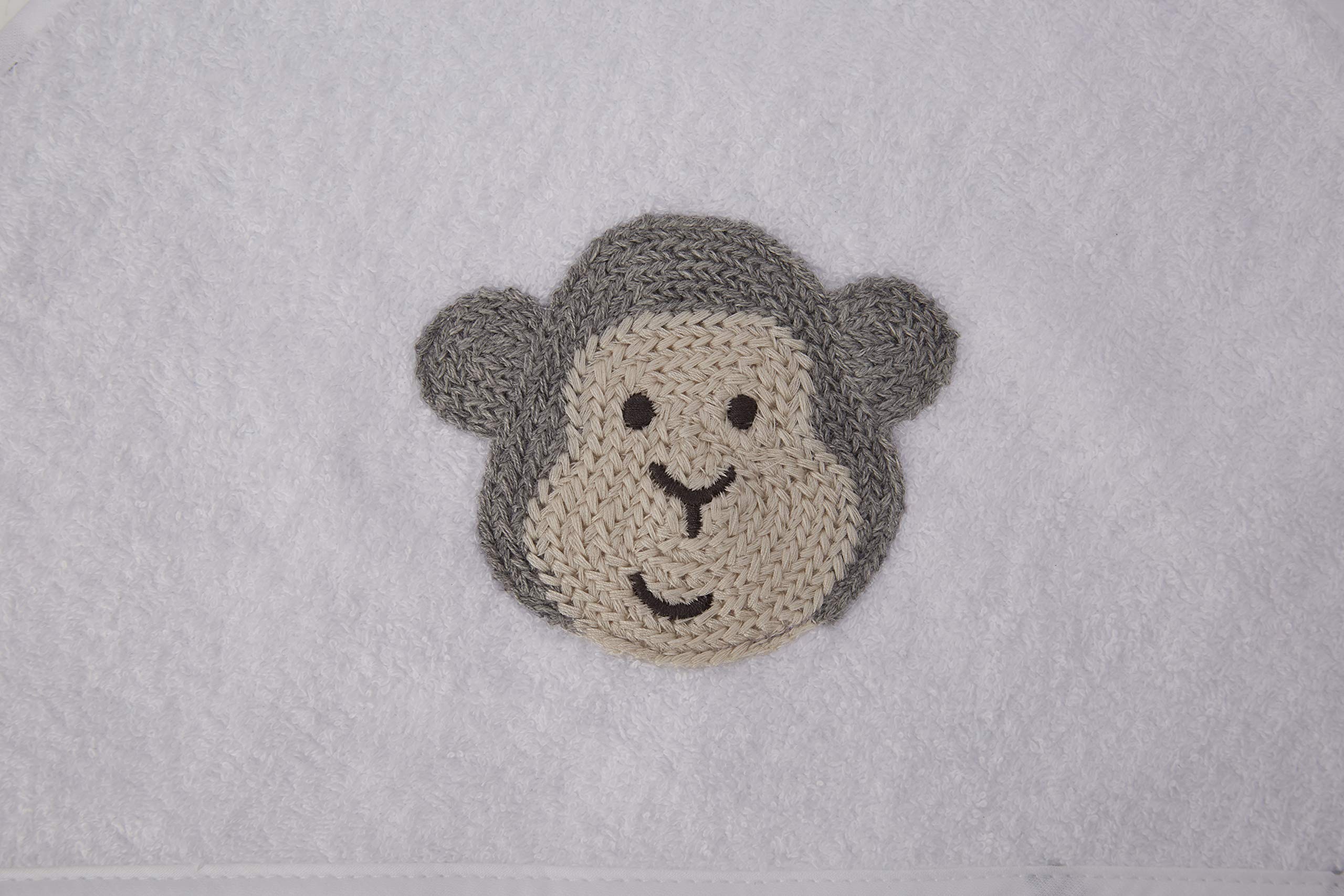 Bellybutton mother nature & me Unisex Baby Badetuch mit Kapuze Bademantel