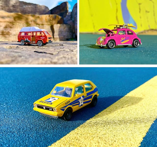 Foto 5 de 7 de Majorette - Set 2 coches Volkswagen the originals 3 surt