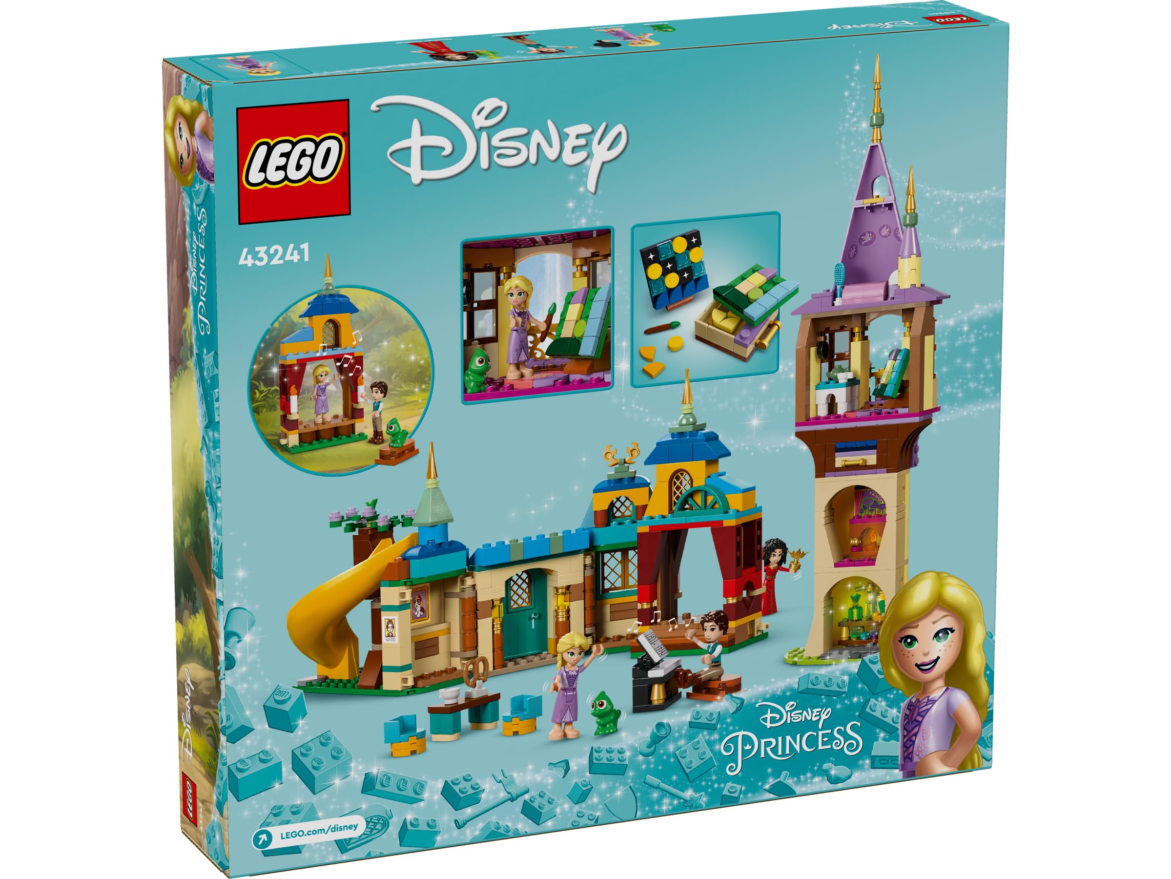 LEGO 43241 Rapunzel Tower and The Snuggly Duckling - New. : Amazon