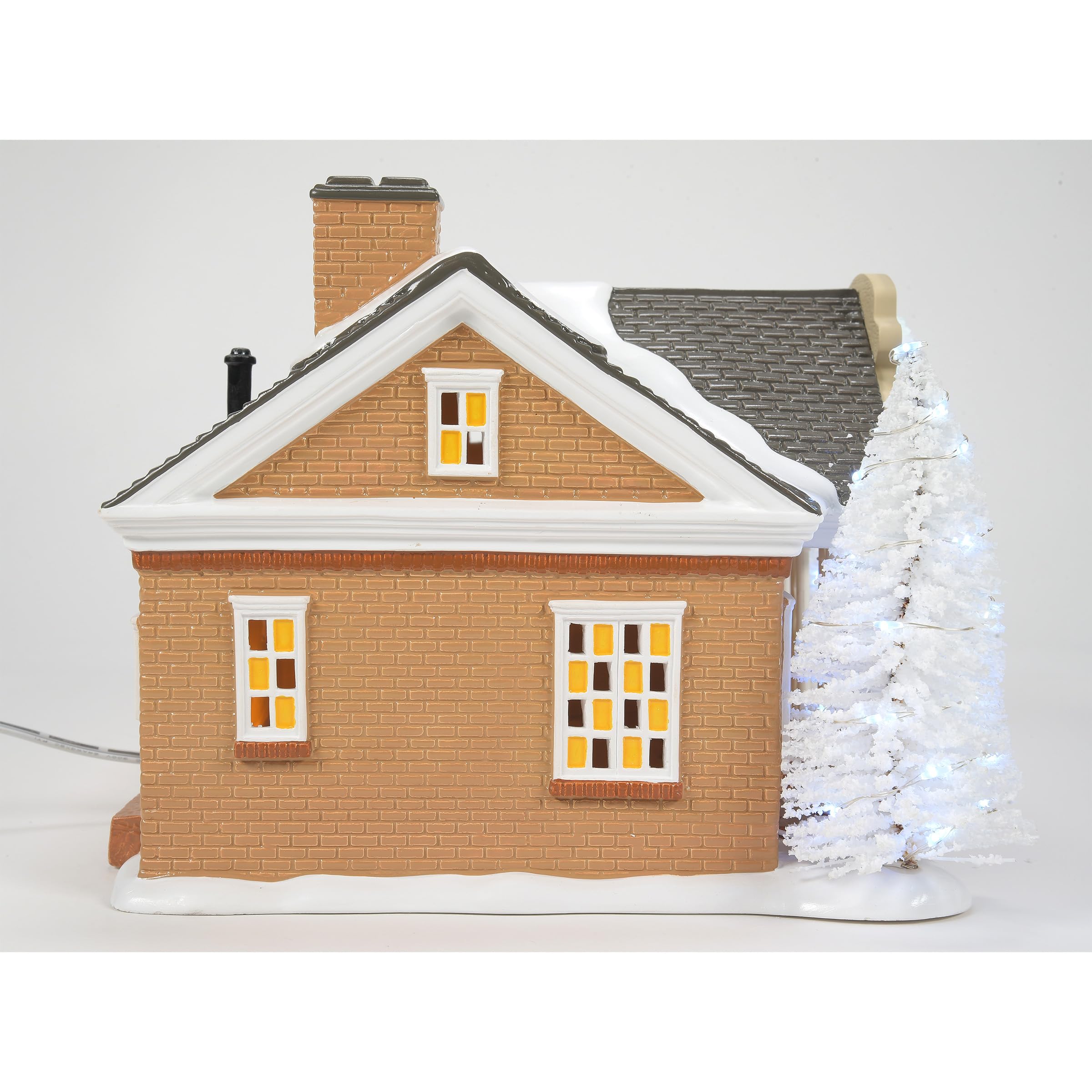 Amazon.com: Department 56 Snow Village 1056 Christmas Lane House