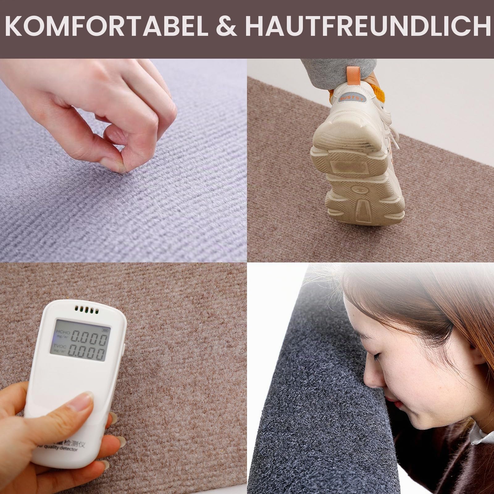 Unterlage Schreibtischstuhl Bodenschutzmatte Teppich, Stuhl Unterlage Schreibtisch, Bürostuhl Matte, Kratzfest Schutzmatte Bürostuhl Unterlage Für Laminat Hartböden,Beige,100 x 120cm