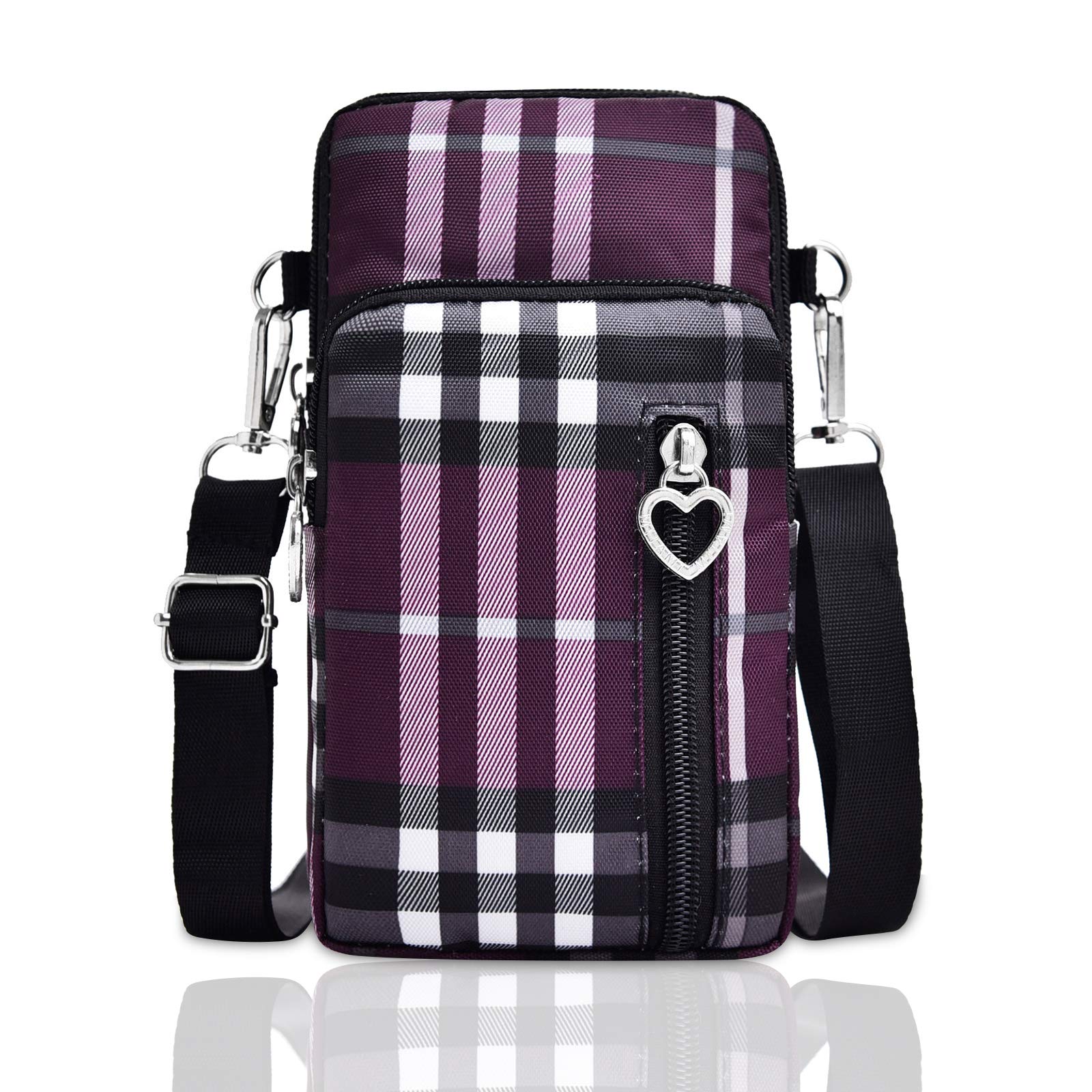 BIAOTIE Lightweight Small Crossbody bags Cell Phone Purses Travel Pouch Shoulder Bag for Women
