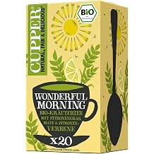 Cupper Organic Herbal Tea Wonderful Morning 20 Bags 35g