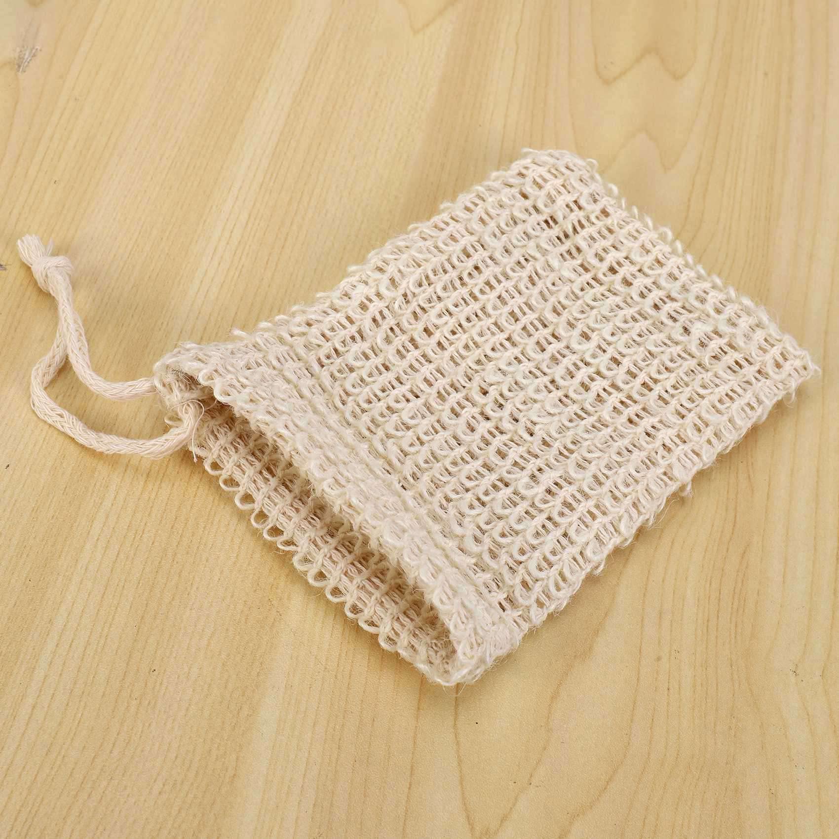 Seifensäckchen aus natürlichem Sisal, 100 Stück