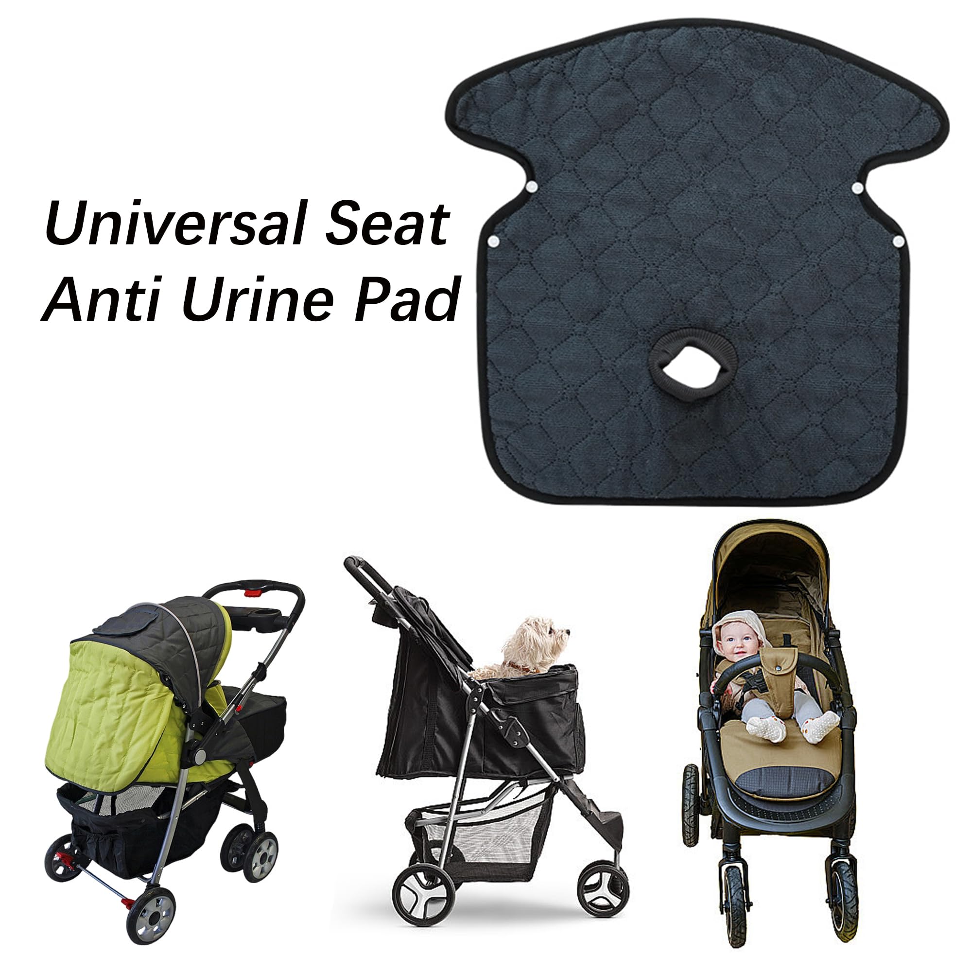 Almohadilla Protectora para el Asiento del Coche del Bebé y del Niño Pequeño, Almohadilla Protectora para el Orinal, Cubre el Orinal de Viaje de Migas, Derrames, Fugas de Pañales