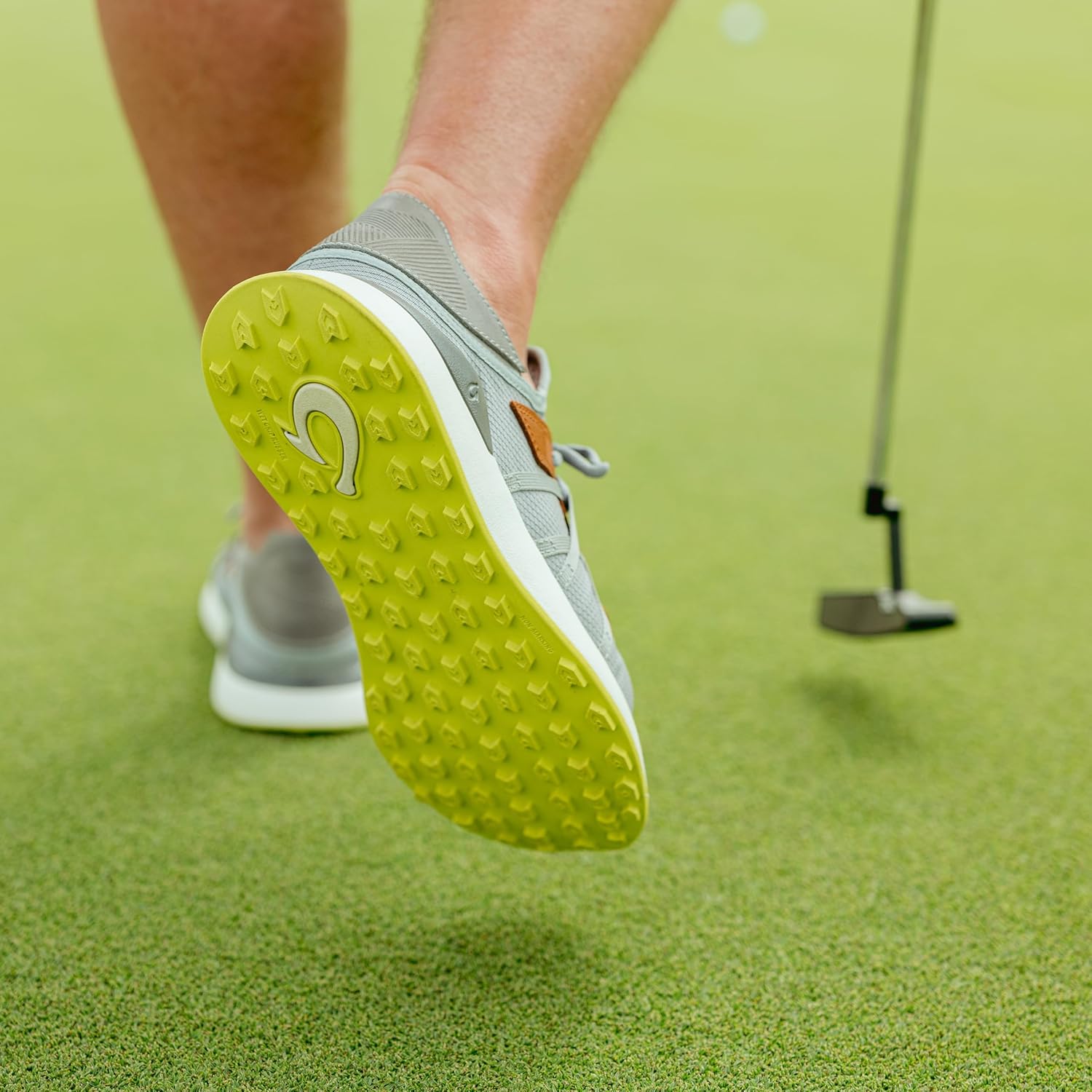 OLUKAI Manele Men's Golf Shoes, Spikeless Golf Shoes, Water & Stain-Resistant, Cushioned Midsole & Contoured Footbed, All-Day Comfort & Lightweight - Image 3