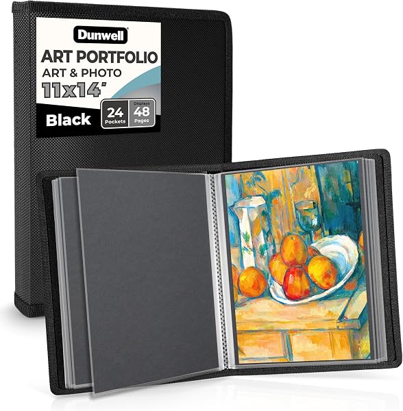 Dunwell 11x14 Art Portfolio Binder with Mounting Paper