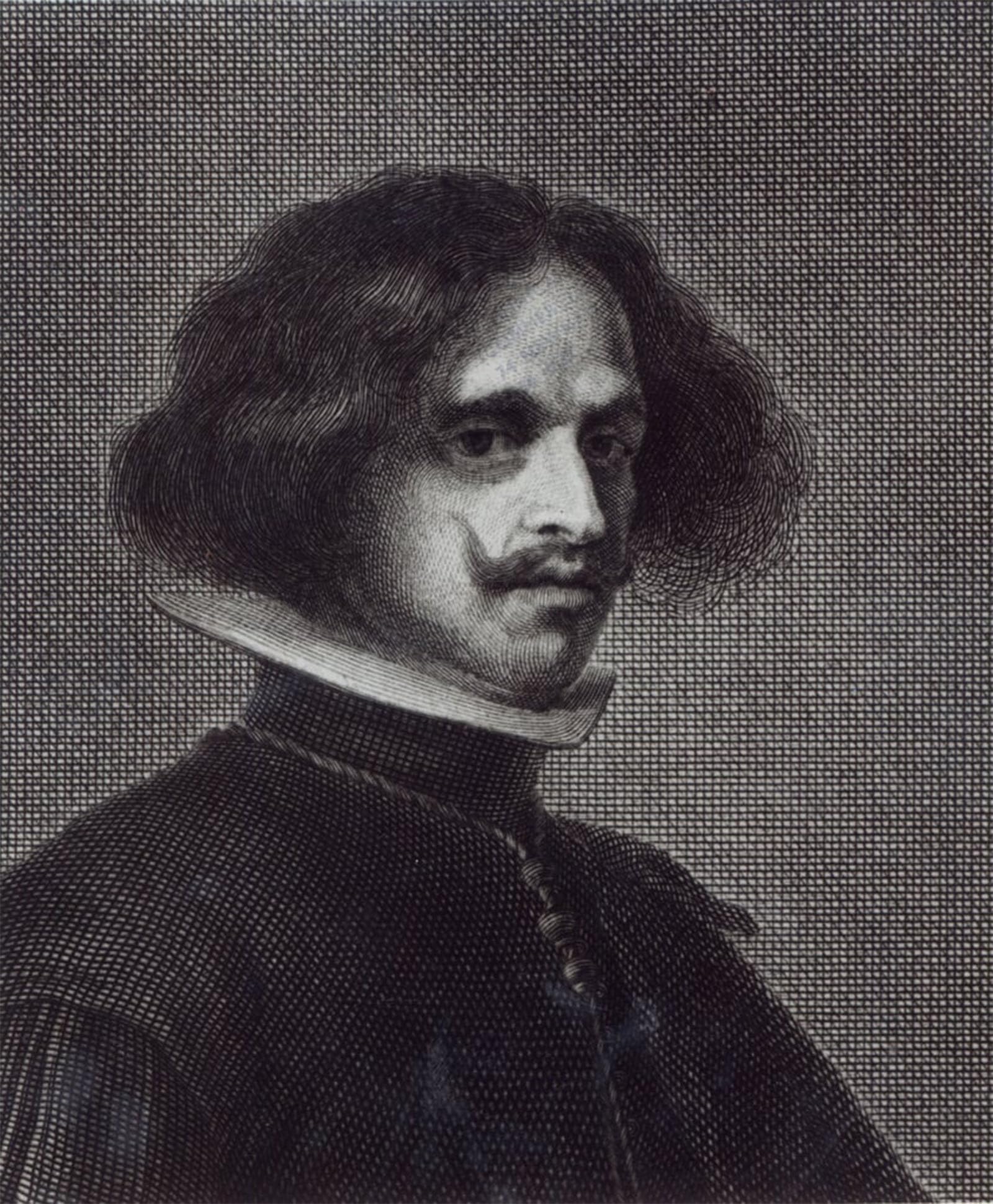 ARTXLXXBN Famous Art Print Poster Vintage Wall Art Self Portrait by Diego Velázquez Canvas Art Poster for Home Decor 60x90cm