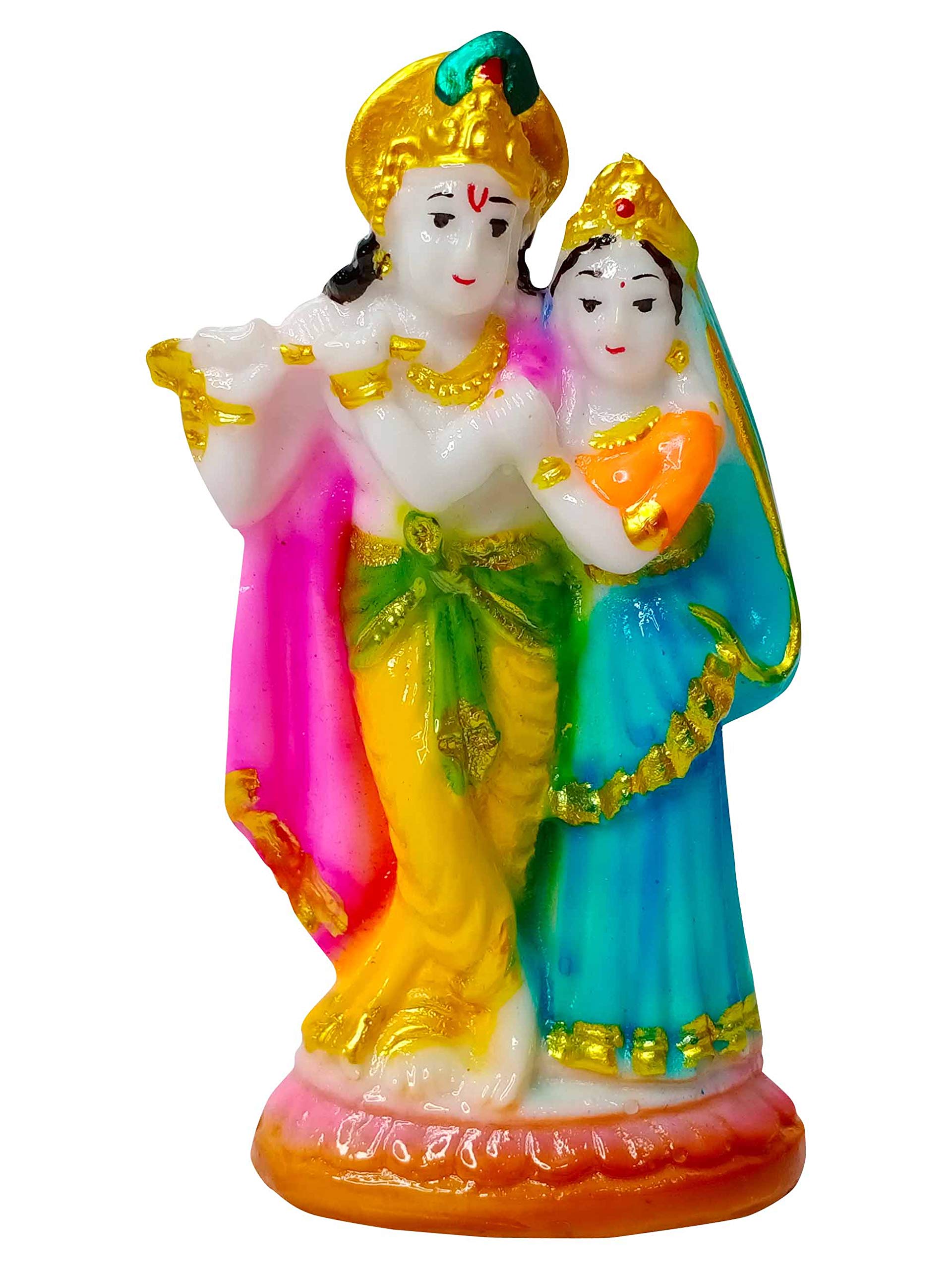 Buy Vinayakmoorti Radha Krishna Idol for Diwali Pooja Radha Krishna