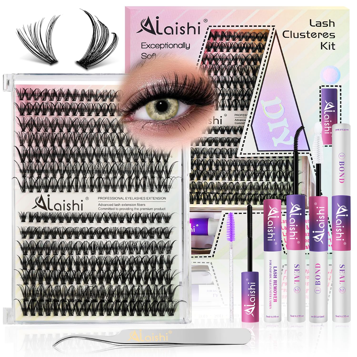 AILAISHI Wimpern Extensions Set