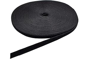 15 Yards Black Velvet Ribbon, 1/4 inch