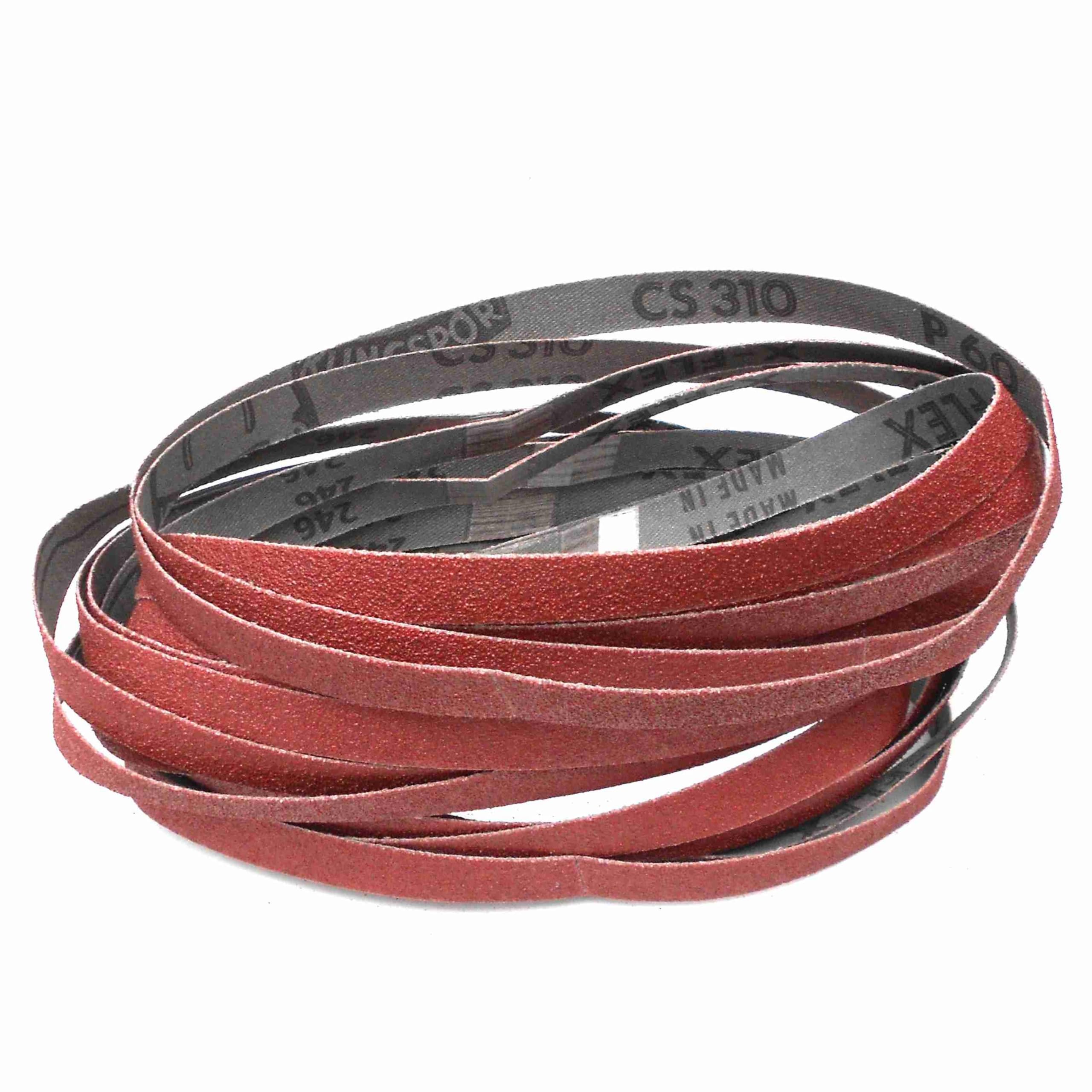CS 310 XF - Bandas de lija (13 x 330 mm, 30 unidades, grano 80, 30 unidades)