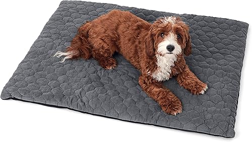 Miniatura 8 de Meadowlark Cama para perros al aire libre (28 x 36 x 2 pulgadas), parte inferior repelente al agua, alfombra para perros, alfombra para mascotas,