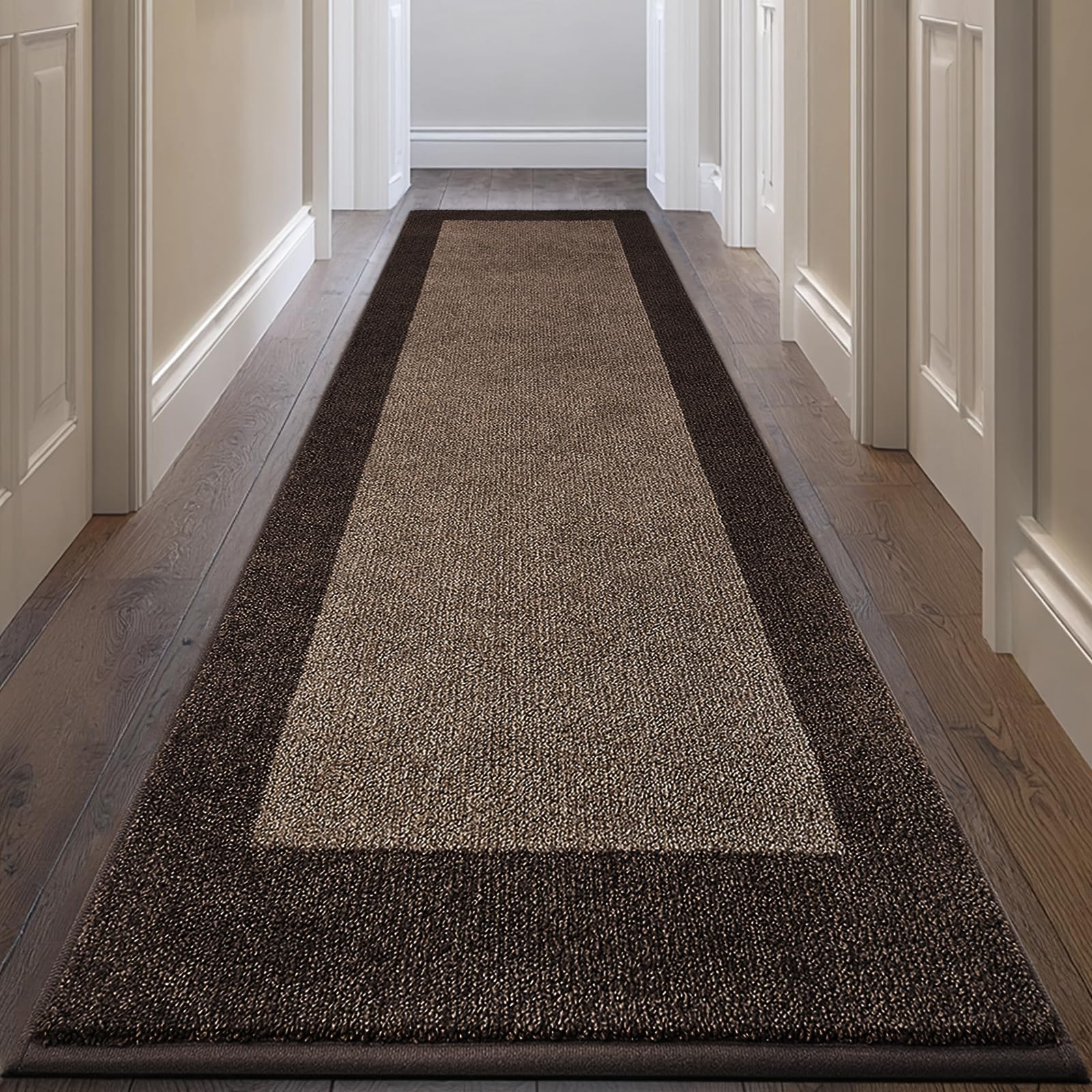 Runner Rug 32" x 96", for Hallway, Floor, Bedroom, Roll Packing