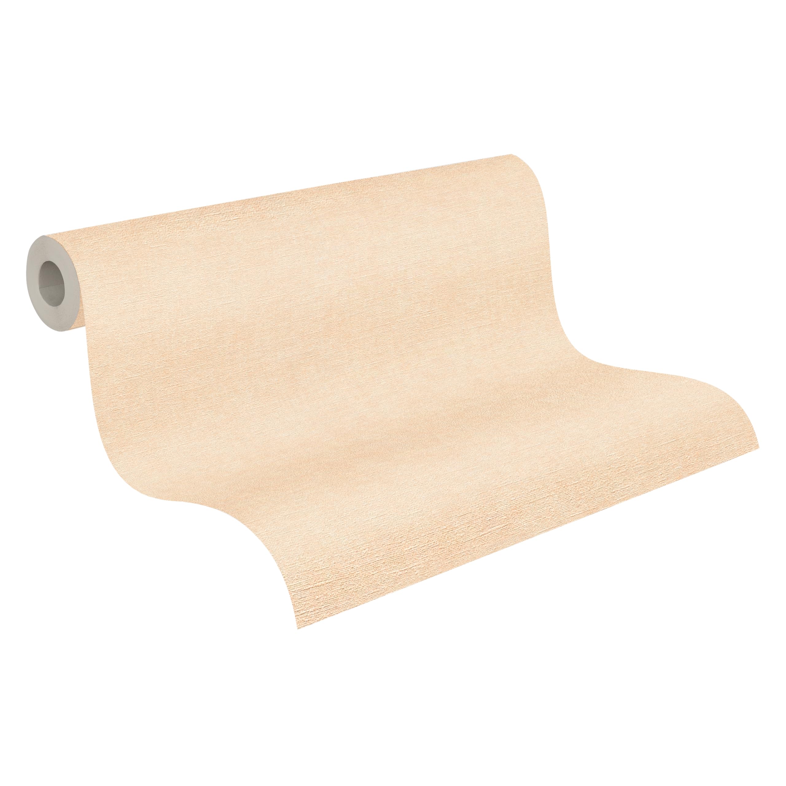 Livingwalls Non-Woven Wallpaper - Plain Wallpaper 395656 in Beige - Wallpaper Plain for Various Rooms - 10.05 m x 0.53 m - Made in Germany