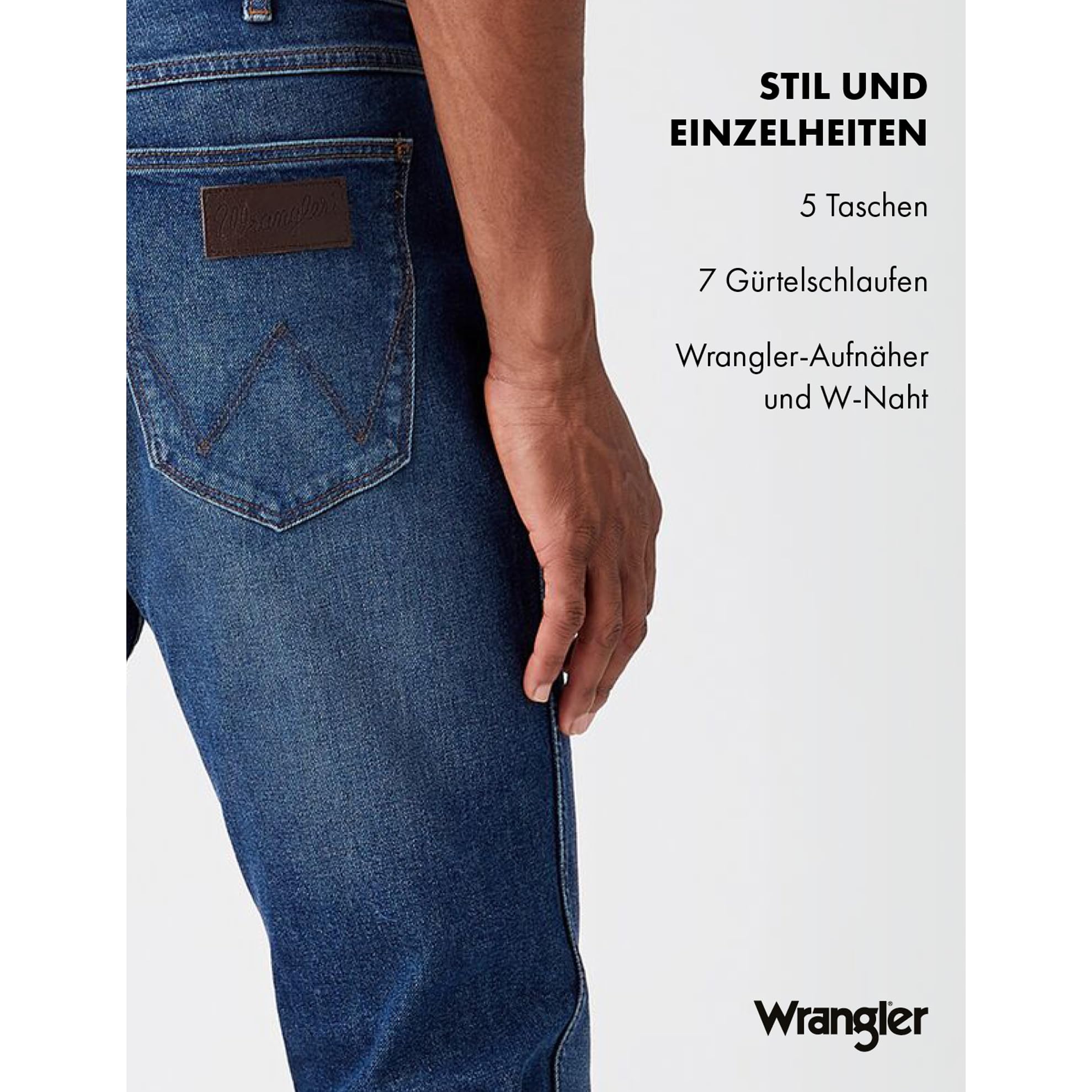 Wrangler Herren-Jeans Greensboro – Bild 6