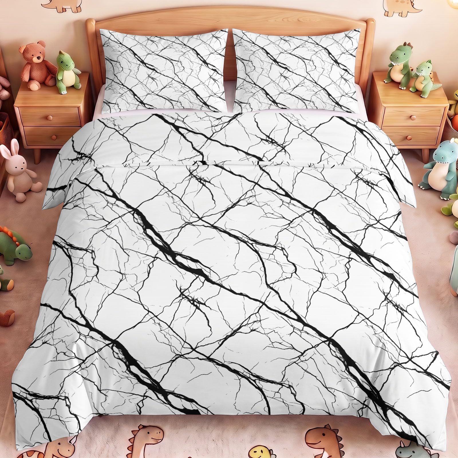 Abstraction Stone Pościel 155x220 cm dla dziecka Dorosły 2 osoby