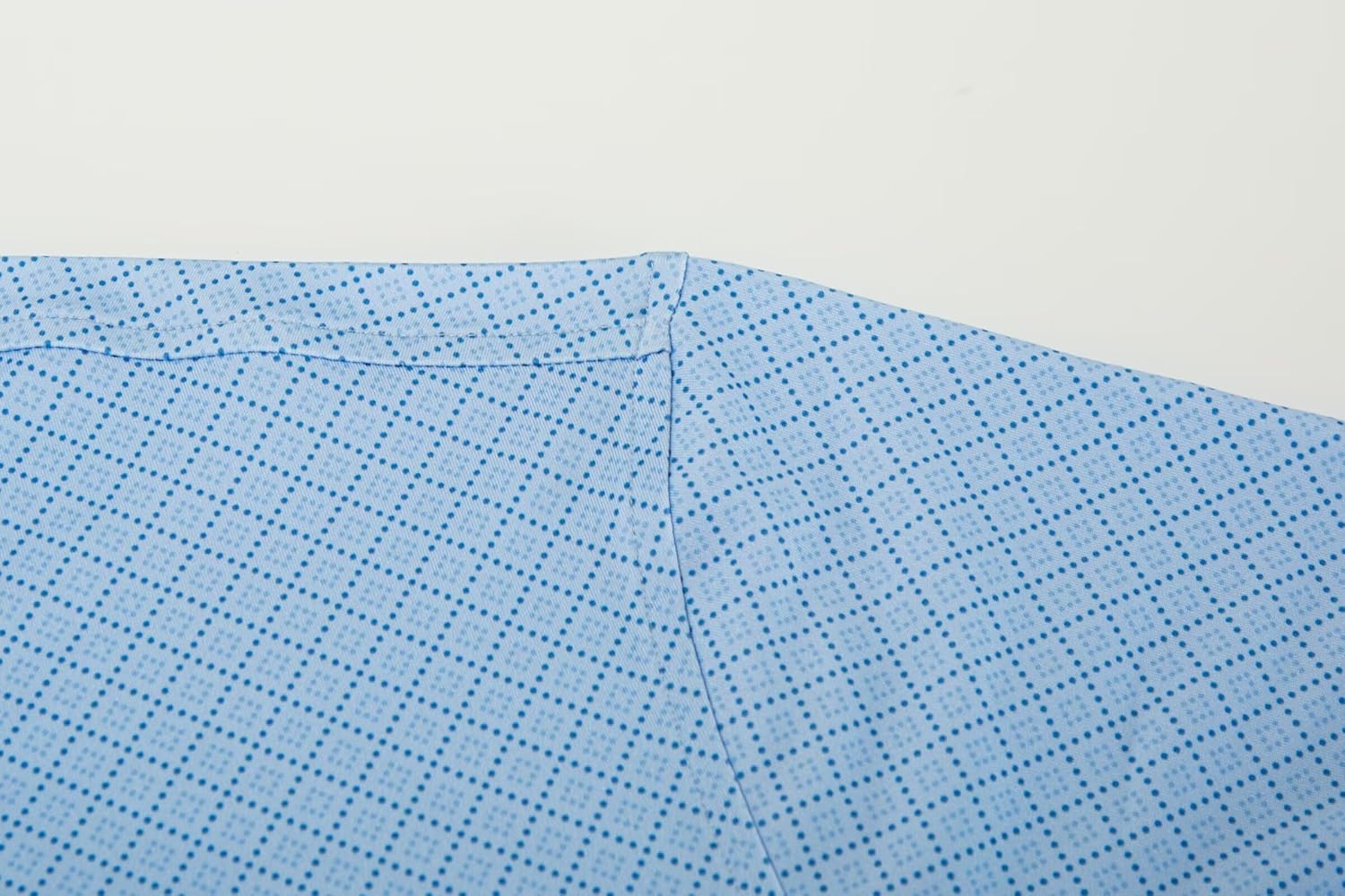 Mens Golf Shirts Quick Dry Moisture Wicking Casual Short Sleeve Performance Athletic Print Collared Stylish Men Polo Shirt - Image 3