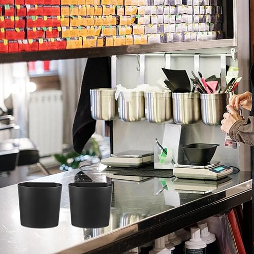 Miniatura 9 de NUOBESTY Soporte para tazas colgante, cesta de almacenamiento, carrito rodante, accesorios organizadores, 4 unidades, soporte para lápices