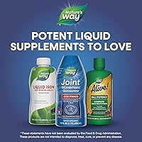 Vista 8 de Nature's Way, Glucosamina para el Movimiento Articular de Absorción Rápida, Líquido de Fuerza Ultra, Apoya Huesos Saludables*, Glucosamina Líquida