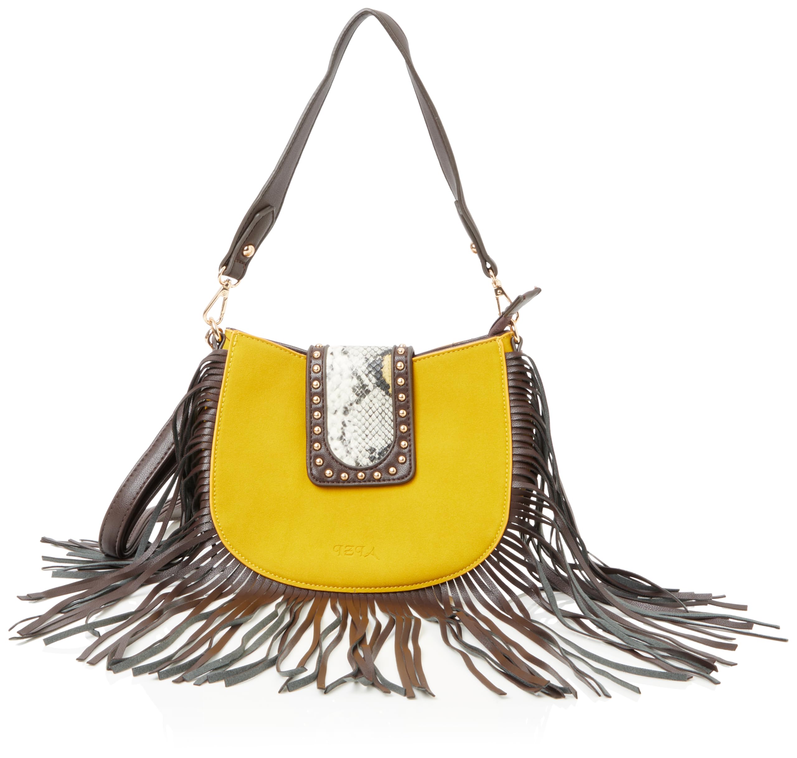 nascita Women Umhängetasche Shoulder Bag, Yellow, One Size