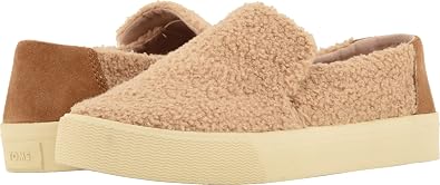 TOMS Womens Sunset Faux Shearling Slip On Sneakers Shoes Casual