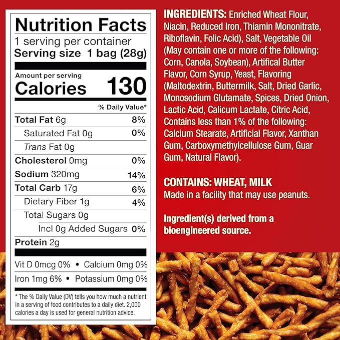 Dot's Homestyle Pretzels Original Seasoned Pretzel Twist Snack, Pack de 10 miniatura 2