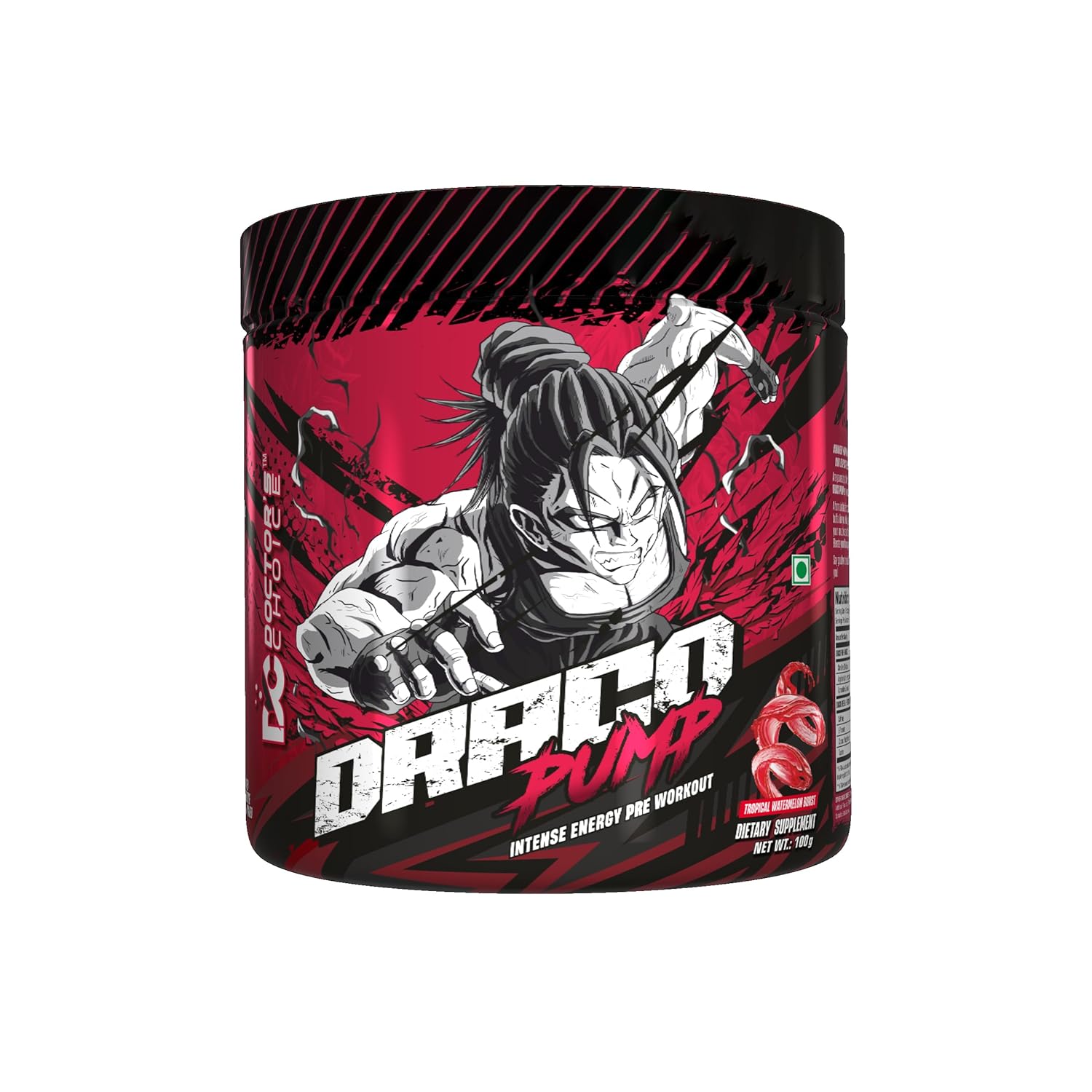 DC DOCTORS CHOICE Pre Workout Draco Pump for Instant Clean Energy and