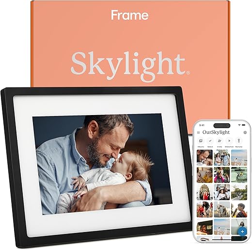 Skylight Frame – WiFi Digital Picture Frame Customer Support, Touch Screen Digital...