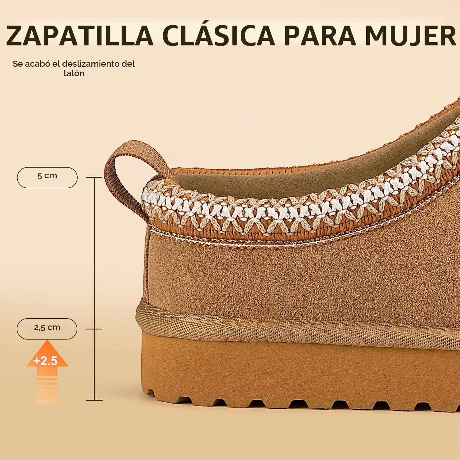 Mishansha Zapatillas Casa Mujer Cerradas Pantuflas Invierno Tallas 36-43 | Invierno Slippers, Antideslizante, Zapatillas Estar por Casa,Cálidas con Forro Pantuflas,Oficina y Trayectos