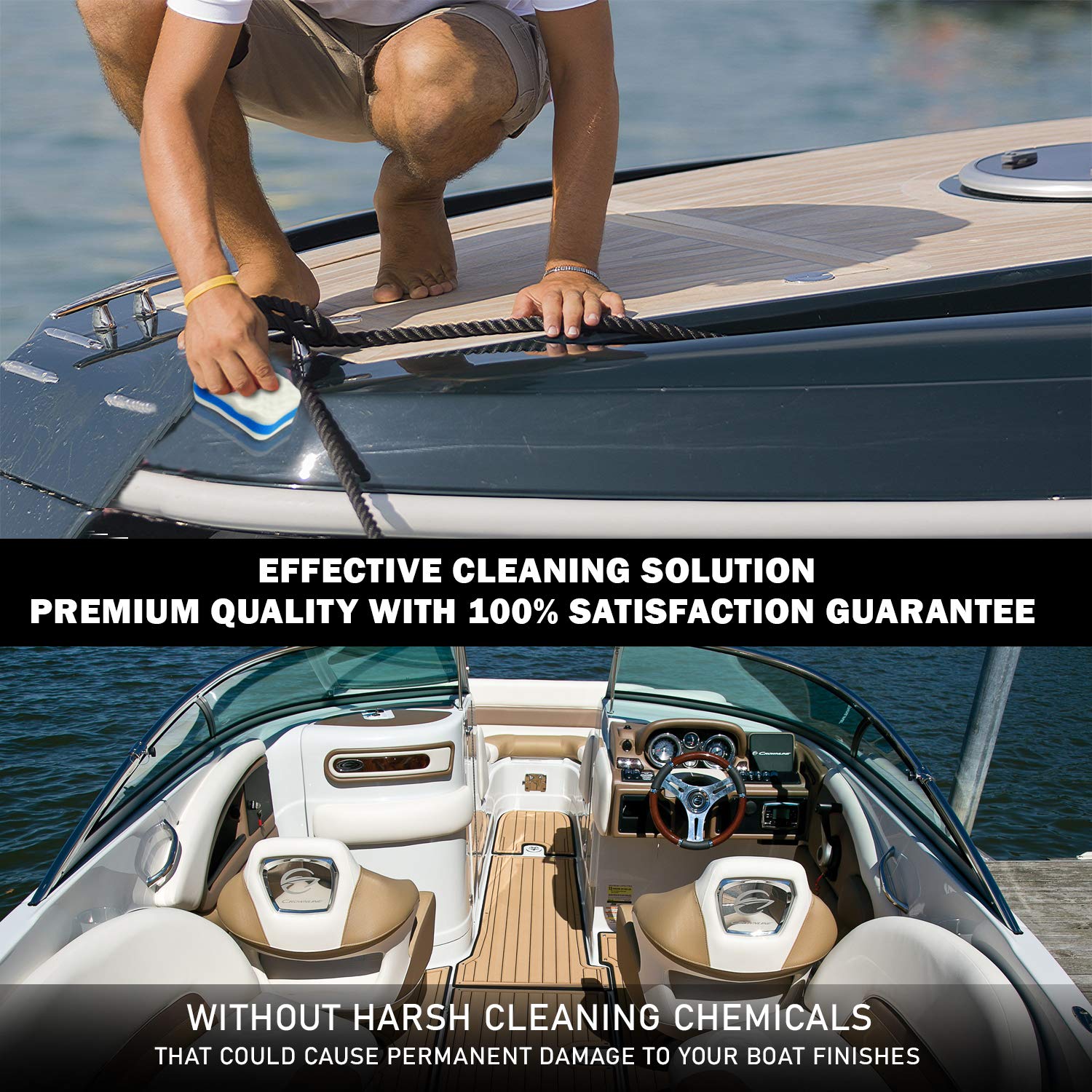 Buy WAVESRX Marine Scuff & Grime Remover Pads Boat & Jet Ski Magic