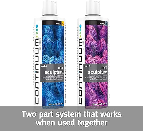 Miniatura 3 de Continuum Aquatics Reef Sculpture A - Sistema de calcio y alcalinidad equilibrado iónicamente para todos los acuarios marinos de peces y arrecifes,