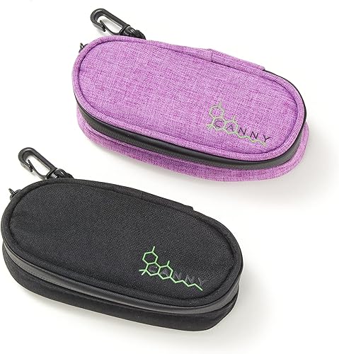 CANNY Stash Bolsa de pipa de tabaco Bolsa de viaje a prueba de olores Funda protectora resistente al olor Contenedor de almacenamiento con carbón