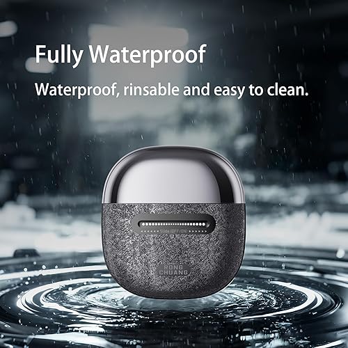 Miniatura 4 de Afeitadoras eléctricas de aluminio para hombres, maquinilla de afeitar eléctrica portátil con cuchillas flotantes 3D, bloqueo de viaje y carga