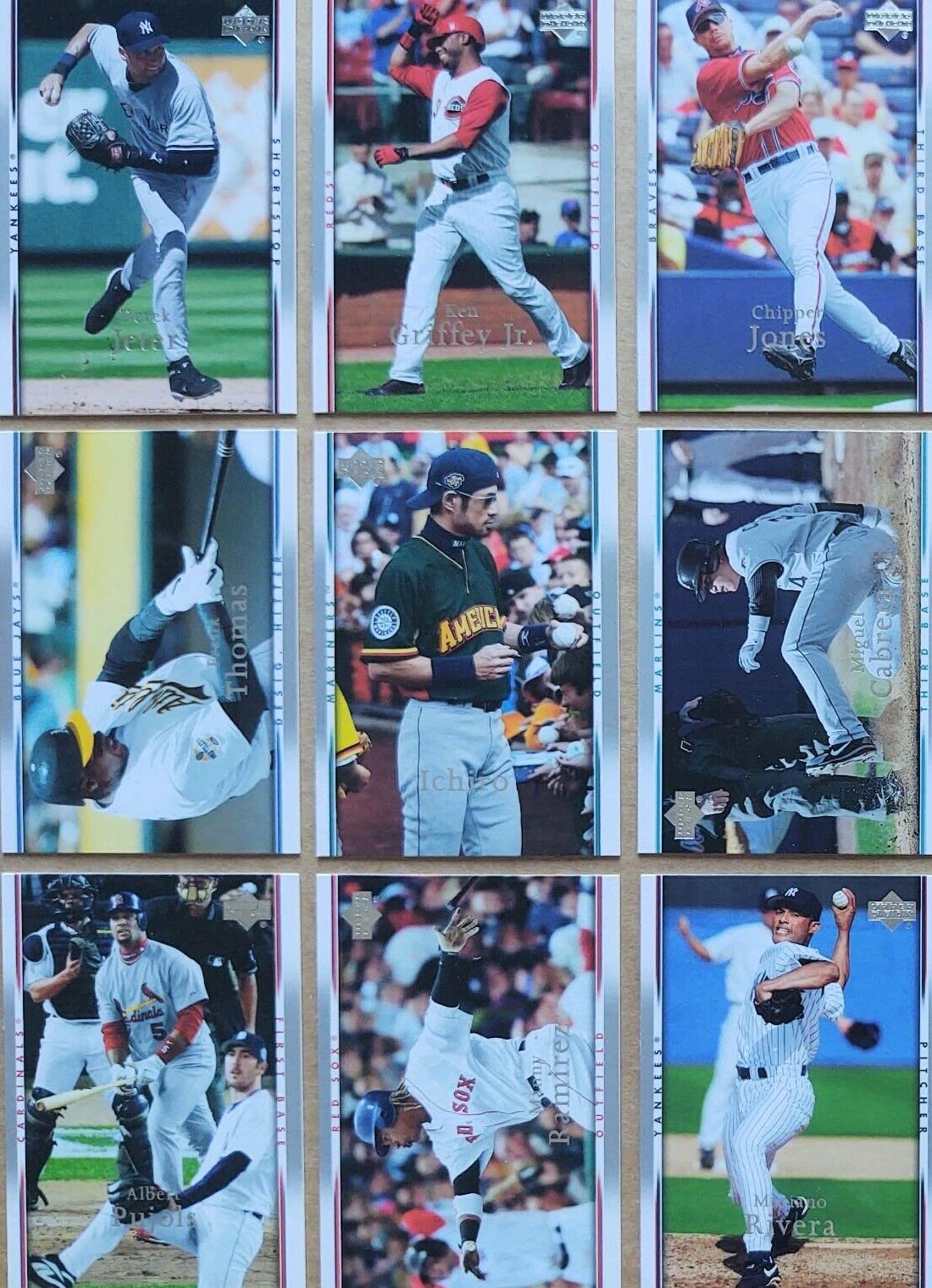 Amazon.com: 2007 Upper Deck MLB Baseball Series Complete Mint Series One  500 Card Set with Derek Jeter plus : Collectibles & Fine Art