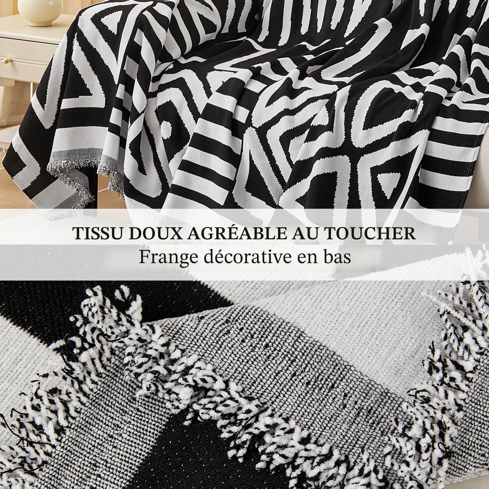 SHANNA Housse de Canapé 1 2 3 4 Places en Forme de L d'angle Protege Canape, Protection Canape Chat Chiens Anti Griffe en Chenille AB Face Couvre Canapé Sofa Cover, Housse pour Meubles de Canapé