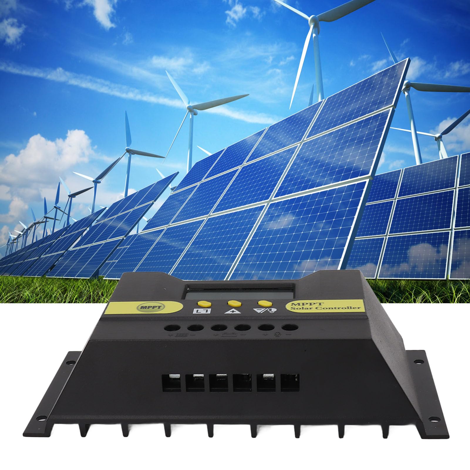 Régulateur MPPT 20A pour protéger vos batteries 12V 24V contre la surcharge solaire