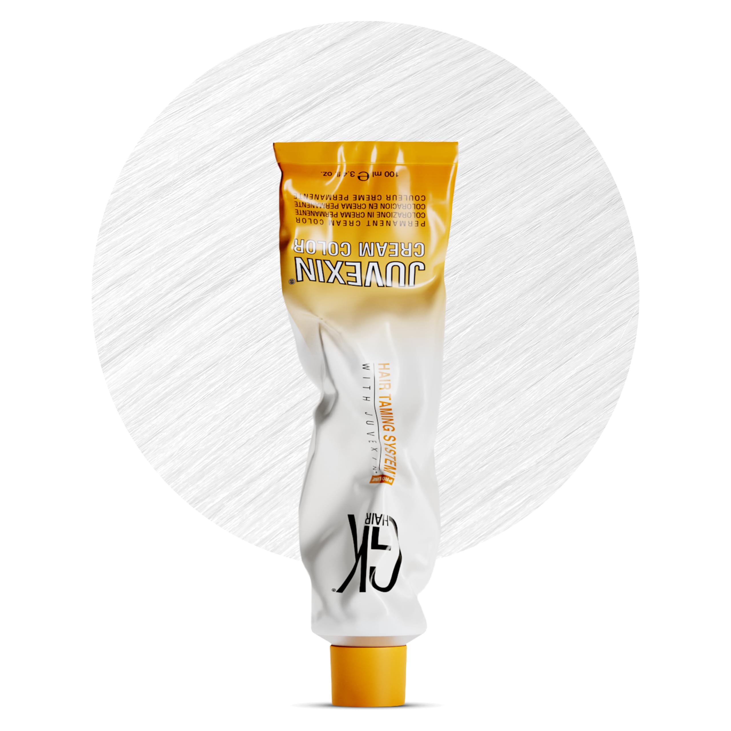 GK HAIRGlobal Keratin Professional Hair Color Cream Tube (3.4 Fl Oz/100ml) Nourishing & Cleansing Colors for Styling High Performance Long Lasting Permanent Natural Toner Dye