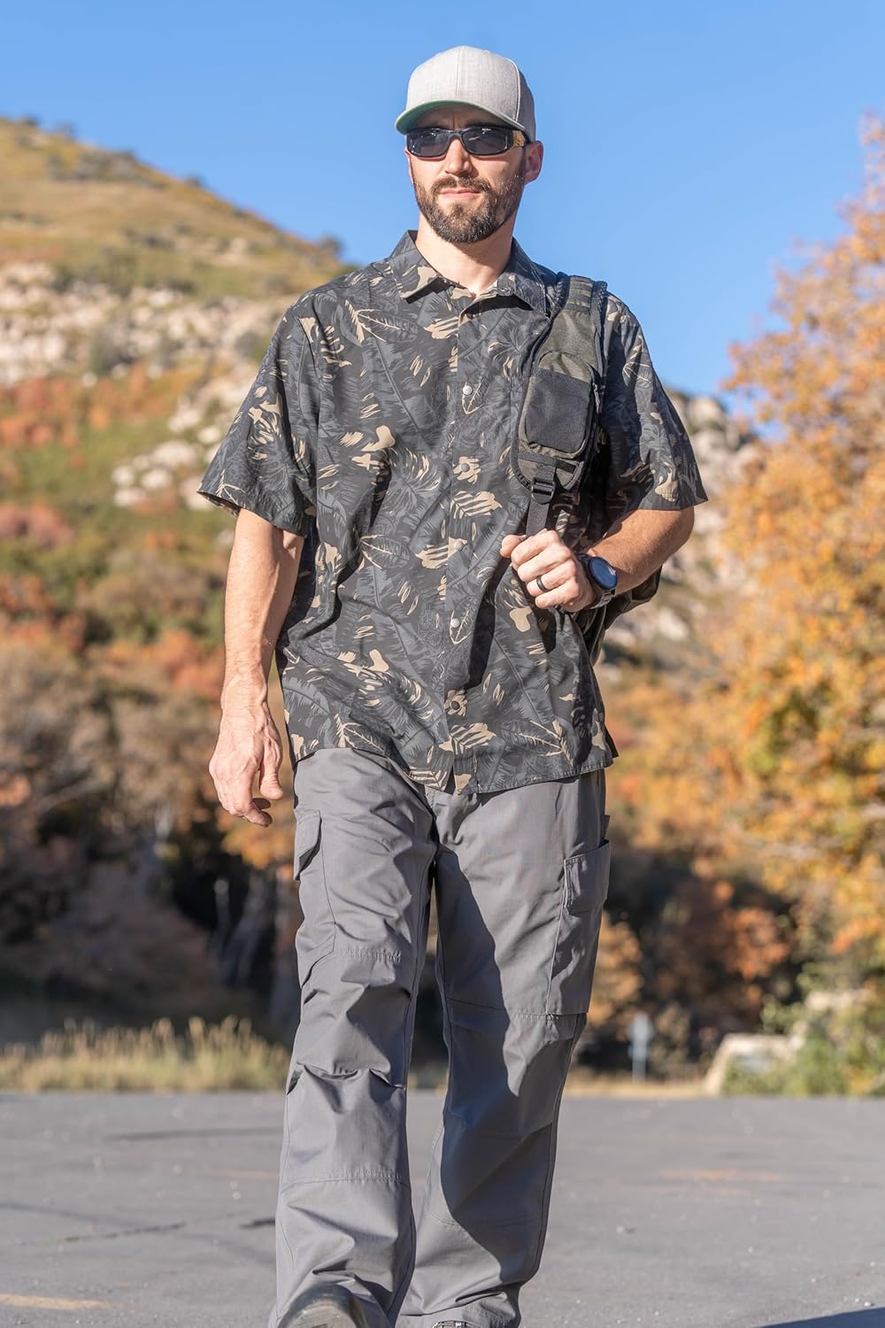 LA Police Gear Iron & Haft Journeyman Ripstop Pant, Utility Work Pants, Carpenter Cargo Pants