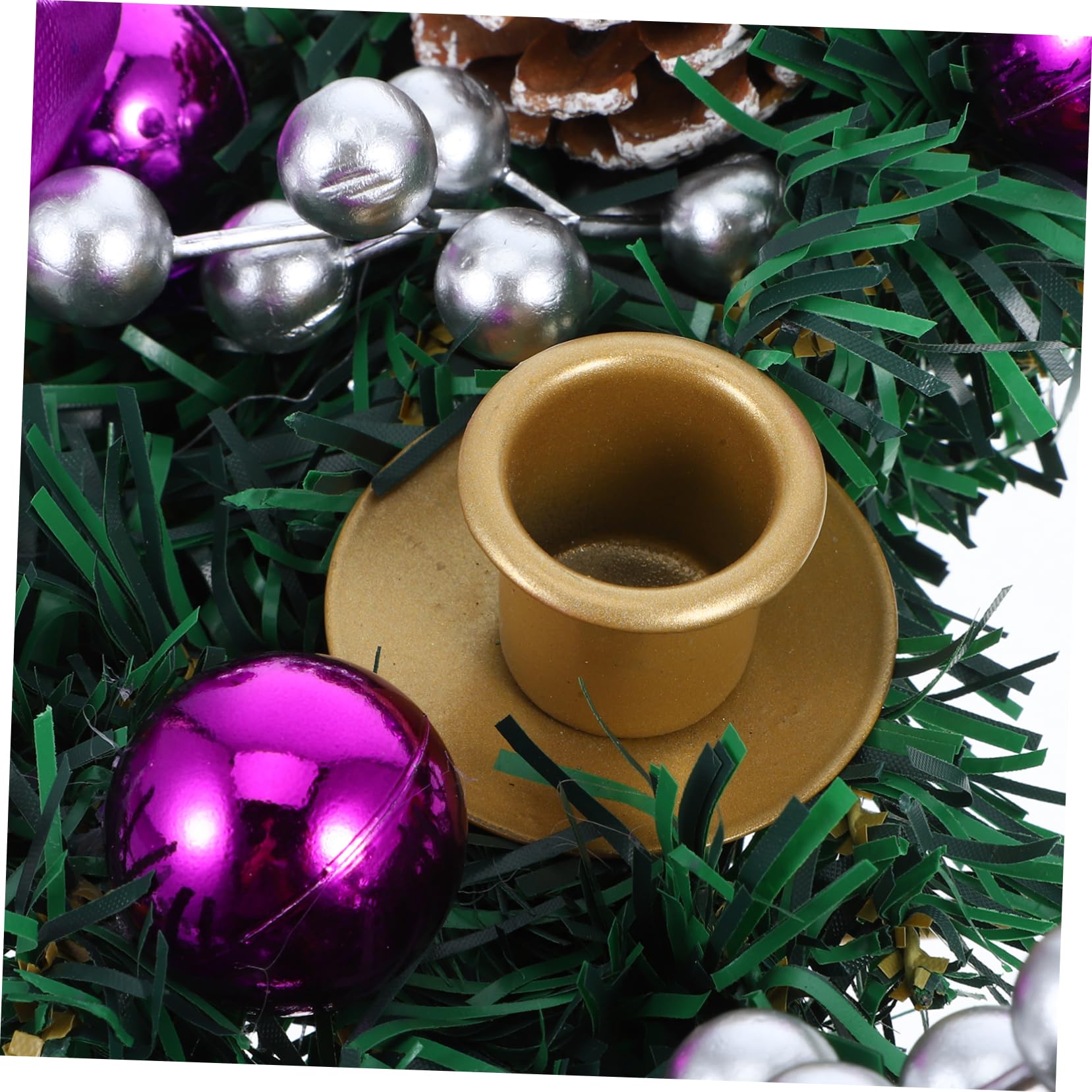 De Candelabro Navideño Candelabro De Adviento con Forma De para Decorar Centros De Mesa Casa Temporada Navideña