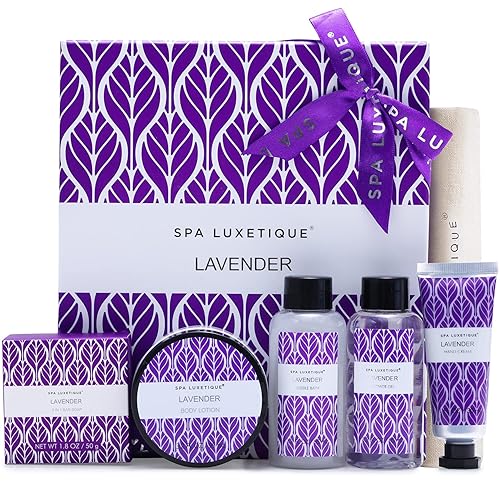 Miniatura 2 de Spa Luxetique Kit de spa para mujer juego de regalo de spa de rosas kits relajantes para el hogar regalos de spa para mujer incluye loción corporal