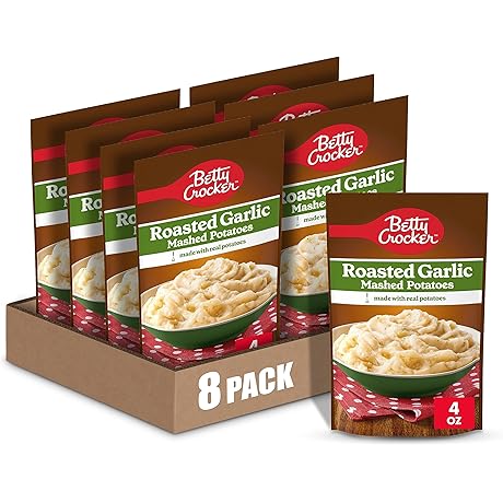 Betty Crocker Roasted Garlic Mashed Potatoes: An Effortless Route to Creamy, Flavorful Mashes