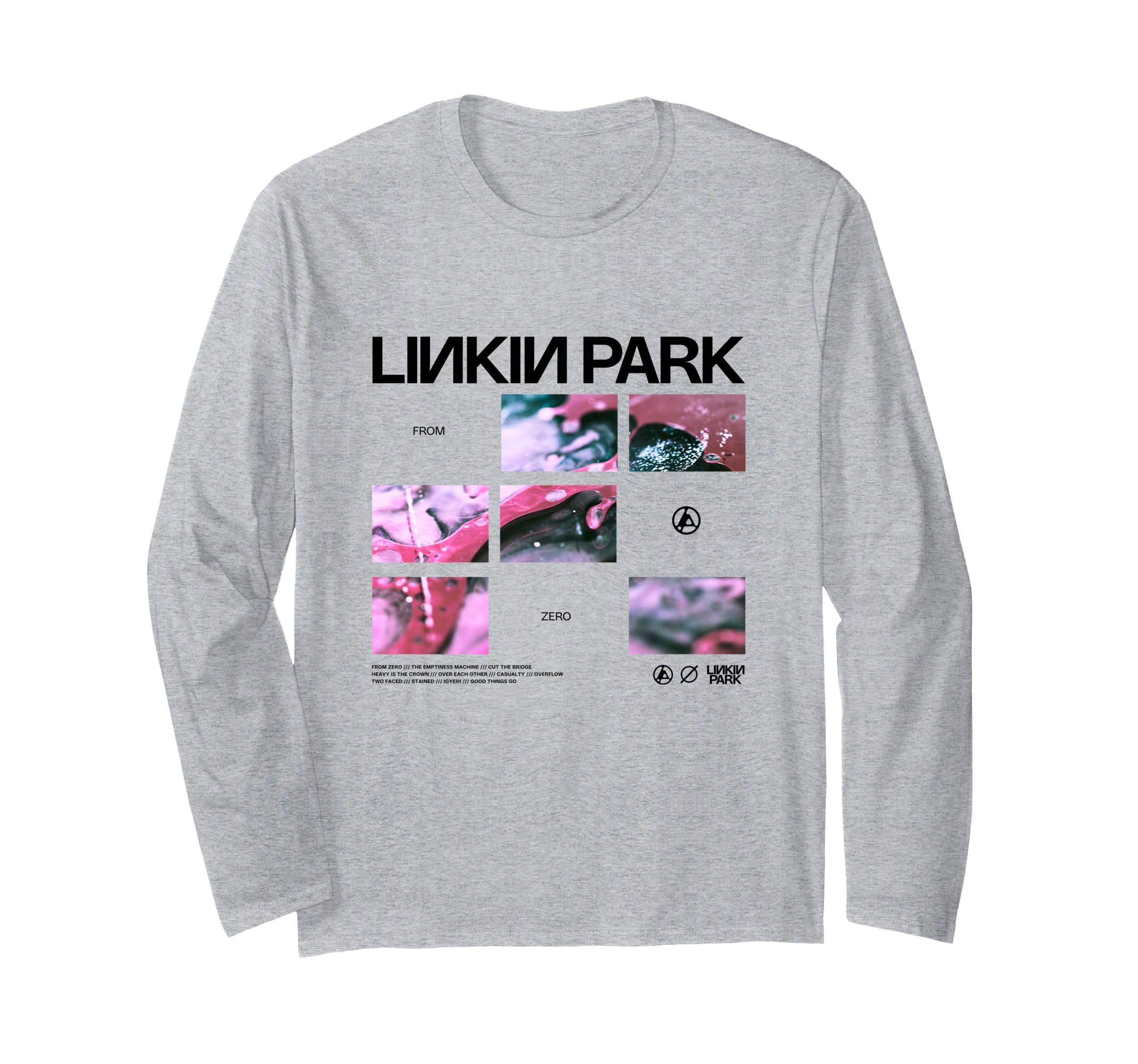Linkin Park Color Blocks Long Sleeve T-Shirt