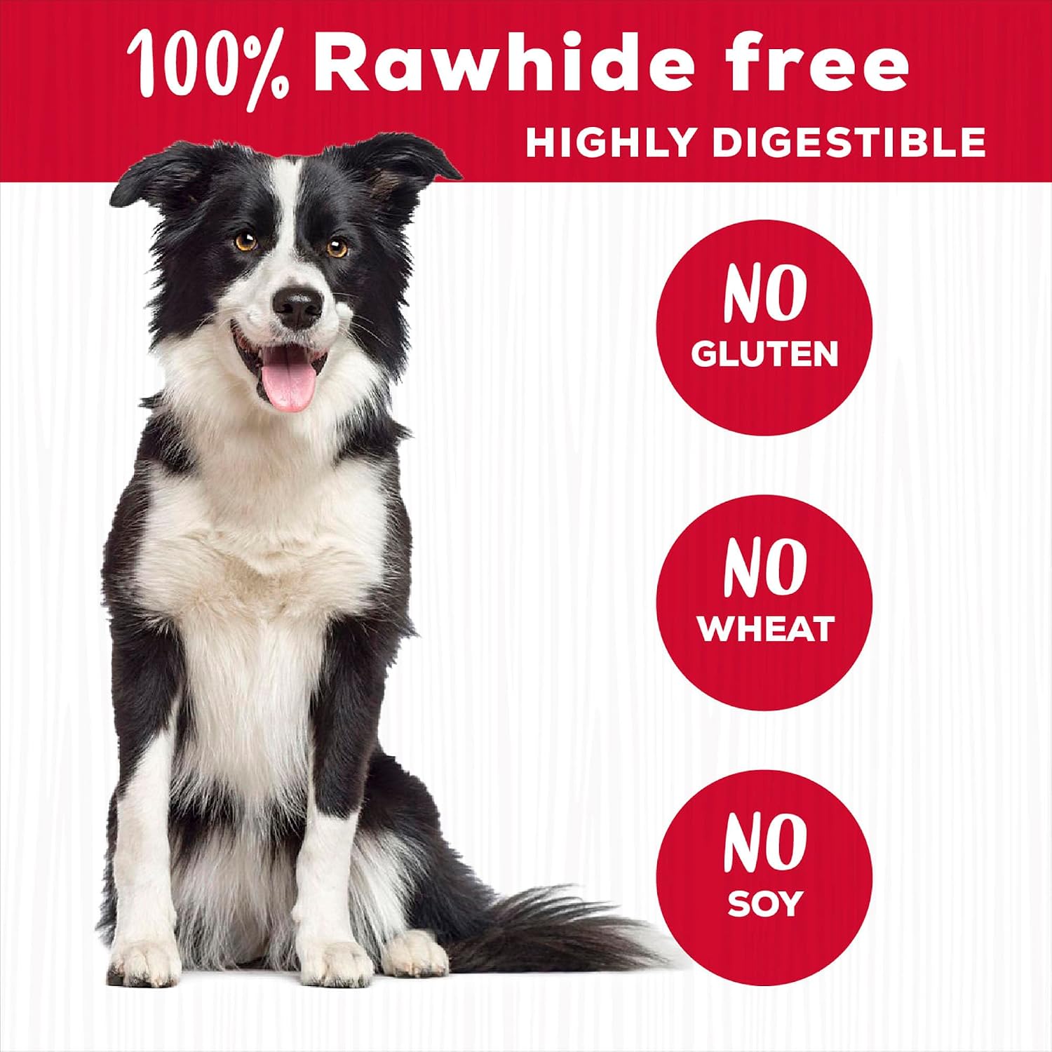 Country Kitchen Beef Rings Dog Chews Rawhide-Free 21 Count