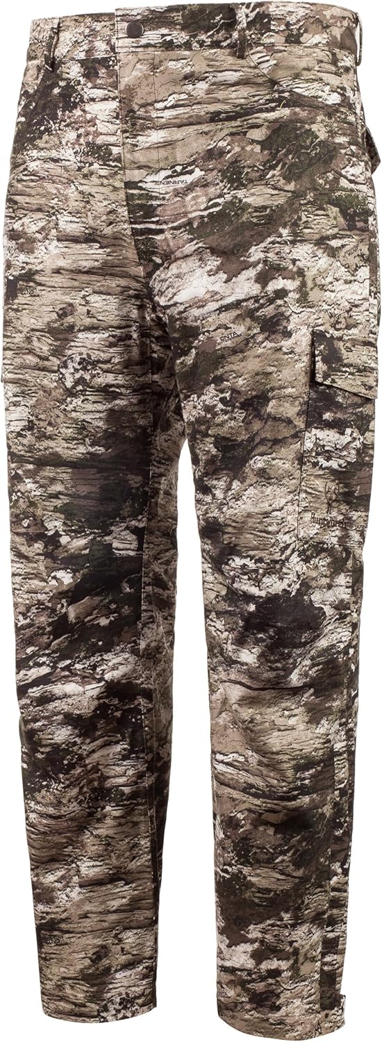 Huntworth Winsted Men's Tricot Waterproof Hunting Pants, Tarnen Camo - Image 4